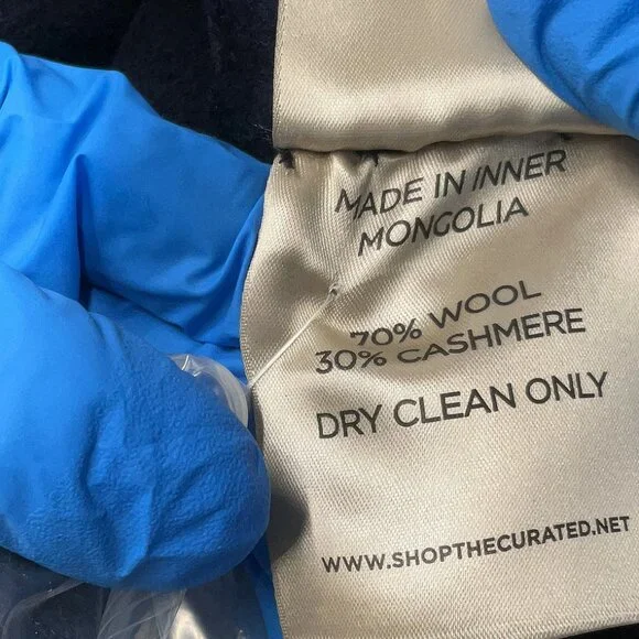 The Curated Coat Navy - Picture 9 of 11